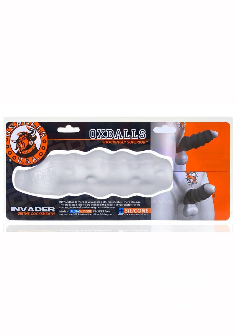 Oxballs Invader Rippled Open-Ended Extender - cool Ice - Image 2