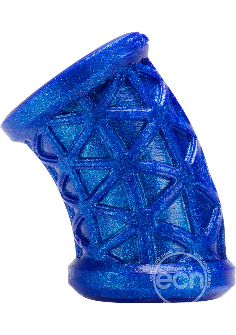 Oxballs Morph Curved Silicone Ballstretcher Blue - Image 2