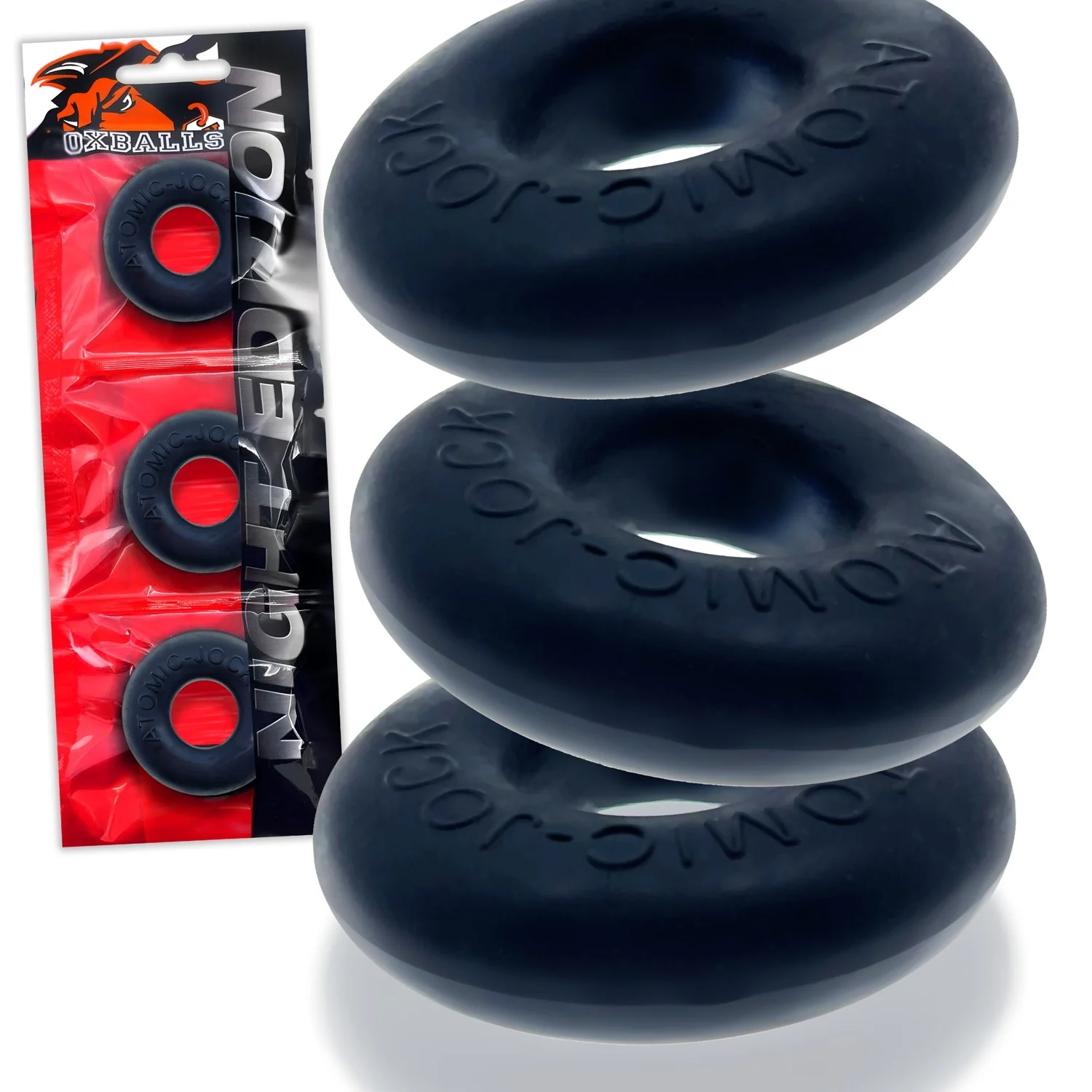 Oxballs Ringer Donut Cockring 3 Pack Night Edition - Image 11