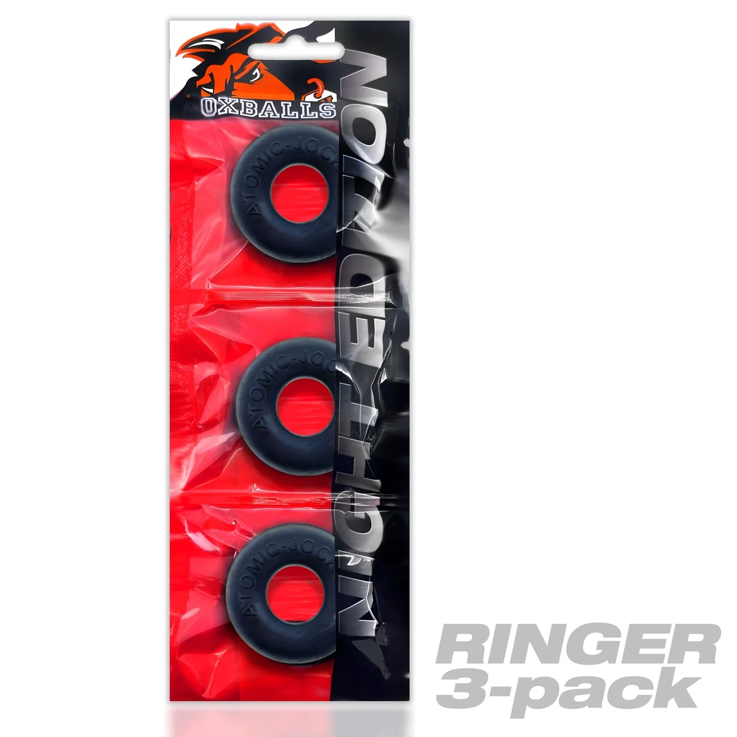 Oxballs Ringer Donut Cockring 3 Pack Night Edition - Image 13