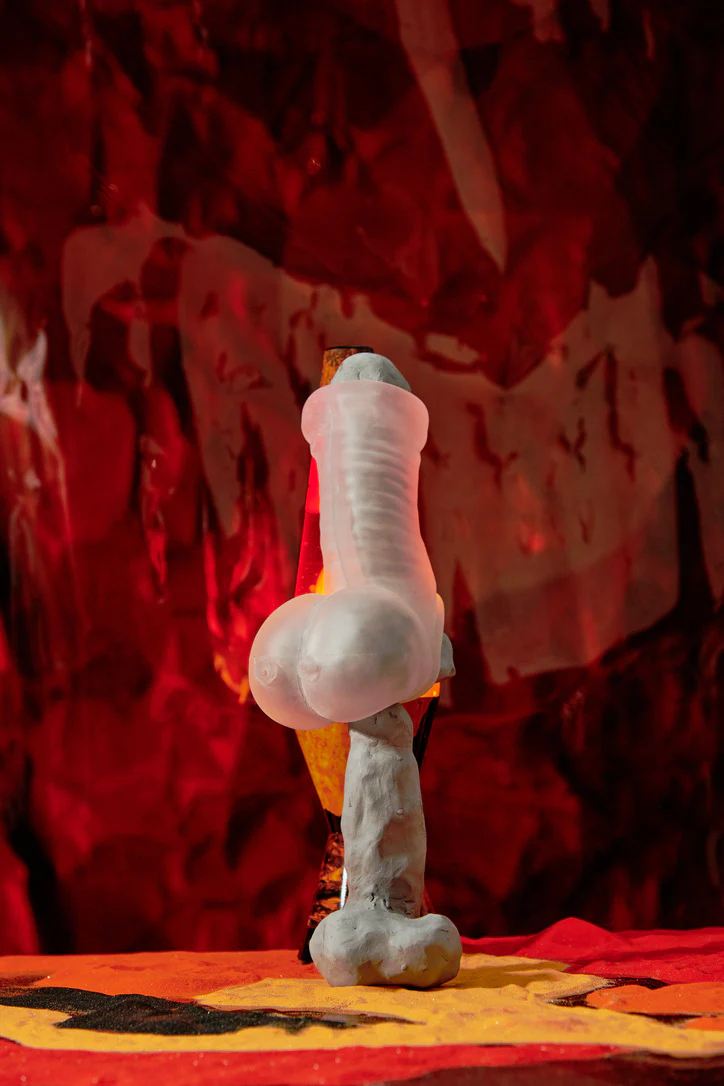 Oxballs Sackjack Wearable Textured Jackoff Sheath Clear - Image 6