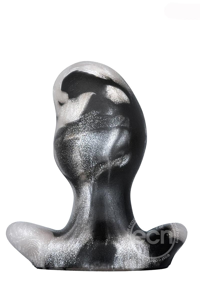 Oxballs Silicone Butt Plug Metallic Swirl Medium - Image 2