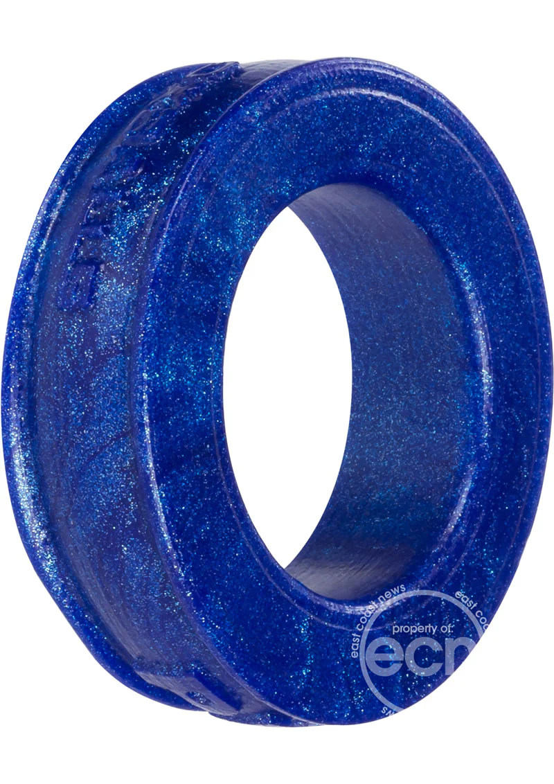 Oxballs Pig Ring Silicone Cock Ring - Blue - Image 2