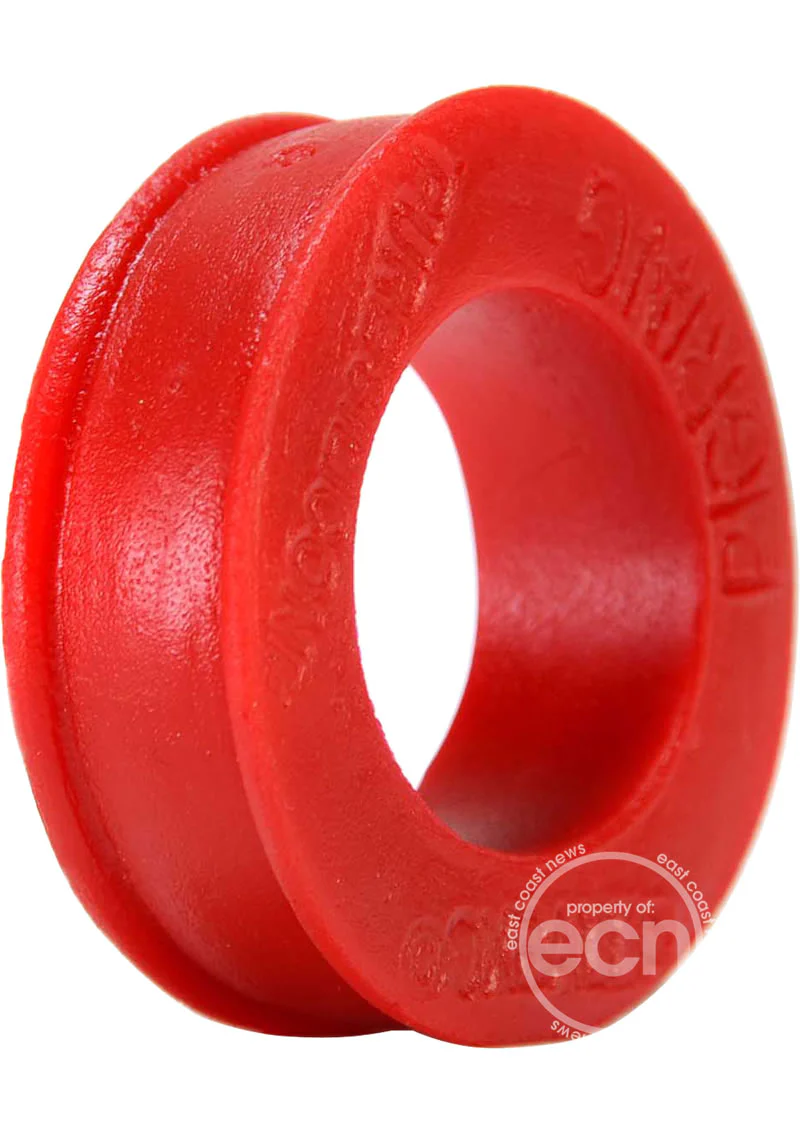 Oxballs Pig Ring Silicone Cock Ring - Red - Image 4