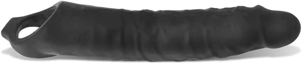 Oxballs Snake Deep-Reacher Silicone Cocksheath - Black - Image 4