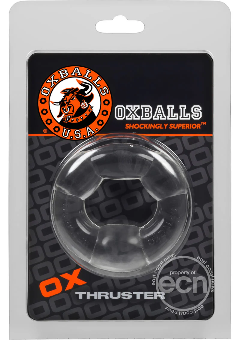 OXBALLS Thruster Cockring Clear - Image 3