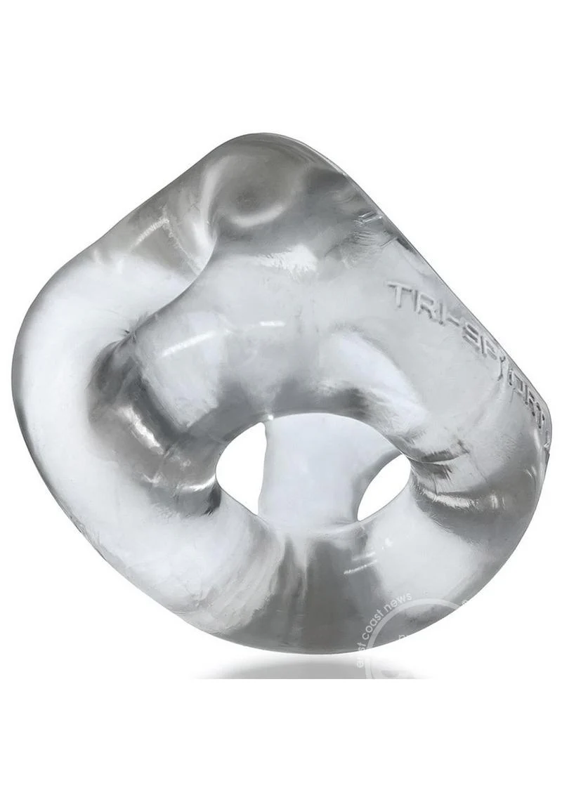 Oxballs Tri-Sport XL Thicker 3-Ring Sling - Clear - Image 7