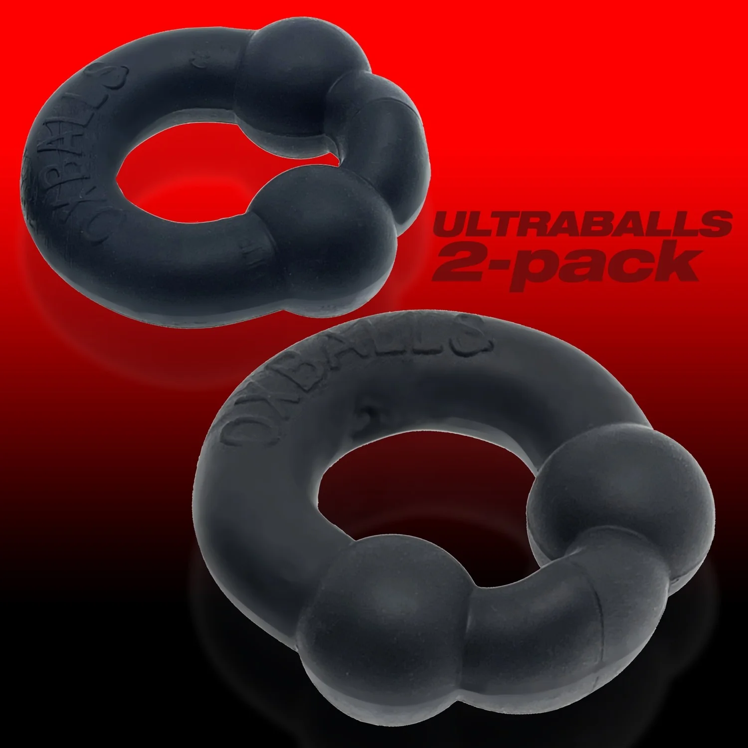 Oxballs Ultraballs Cockring Set 2 Each Per Set Night Edition - Image 4