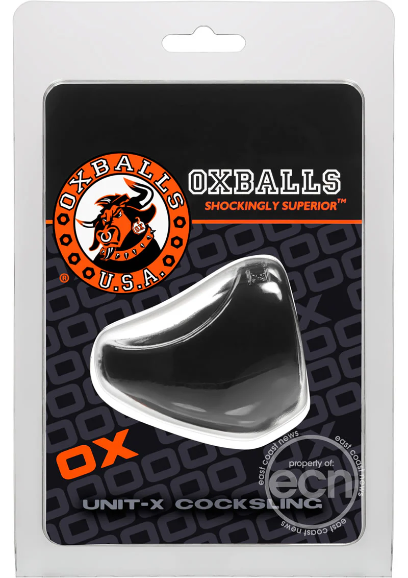 OxBalls Unit X Sports Sling Cockring - Black - Image 3