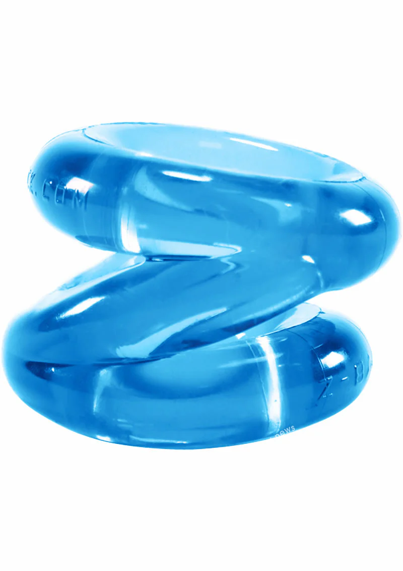 Oxballs Z-Balls Cockring And Ballstretcher Blue - Image 2