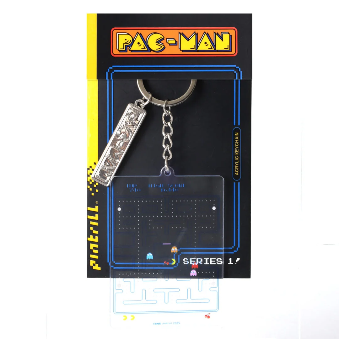Pac-Man Acrylic Clear Maze Keyring - Image 2