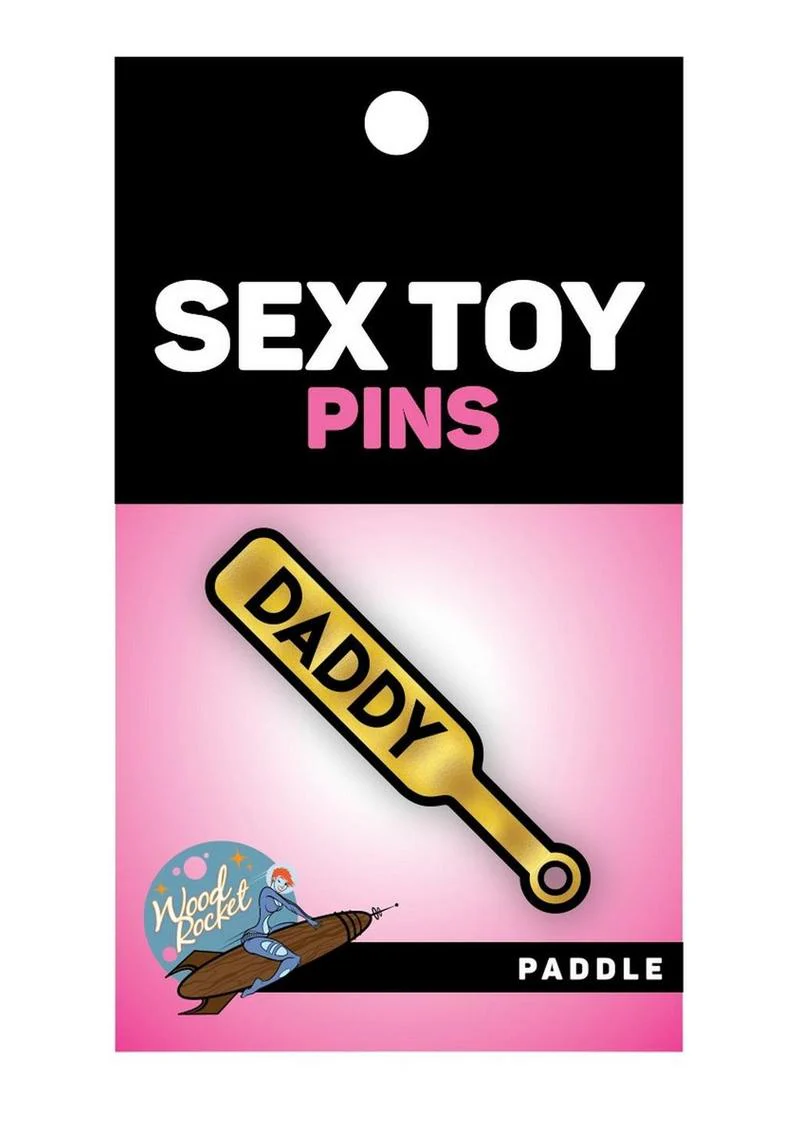 Paddle Daddy Enamel Pin