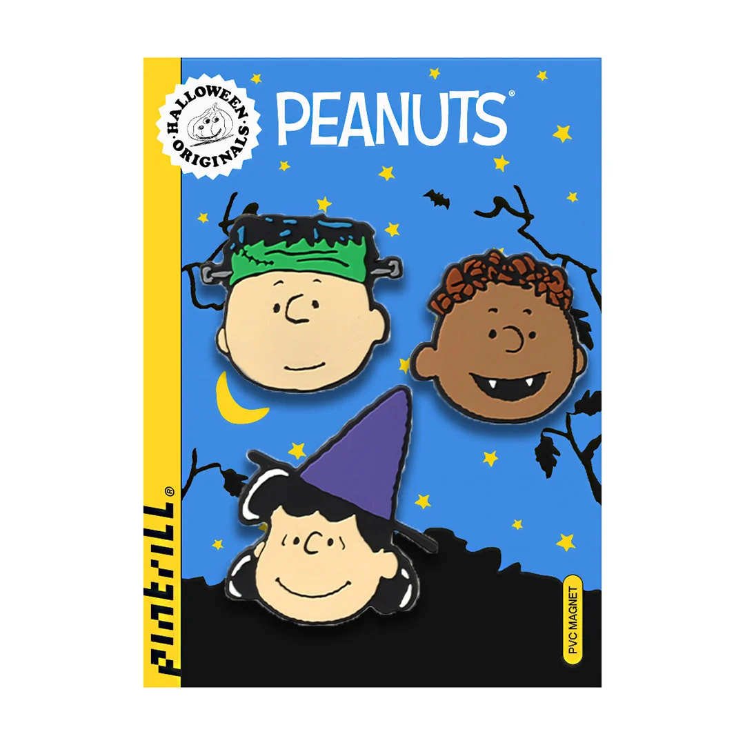 Peanuts Halloween Faces Magnet Set - Image 2