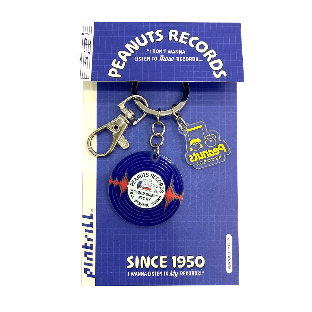 Peanuts Records Keyclip - Image 2