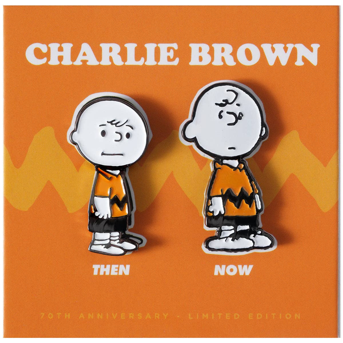 Peanuts Then and Now - Charlie Brown Pin Set - Image 2