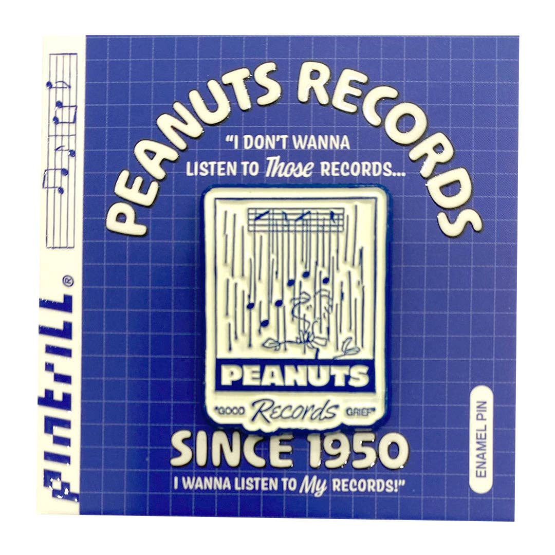Peanuts - Woodstock Rain Records Pin - Image 2