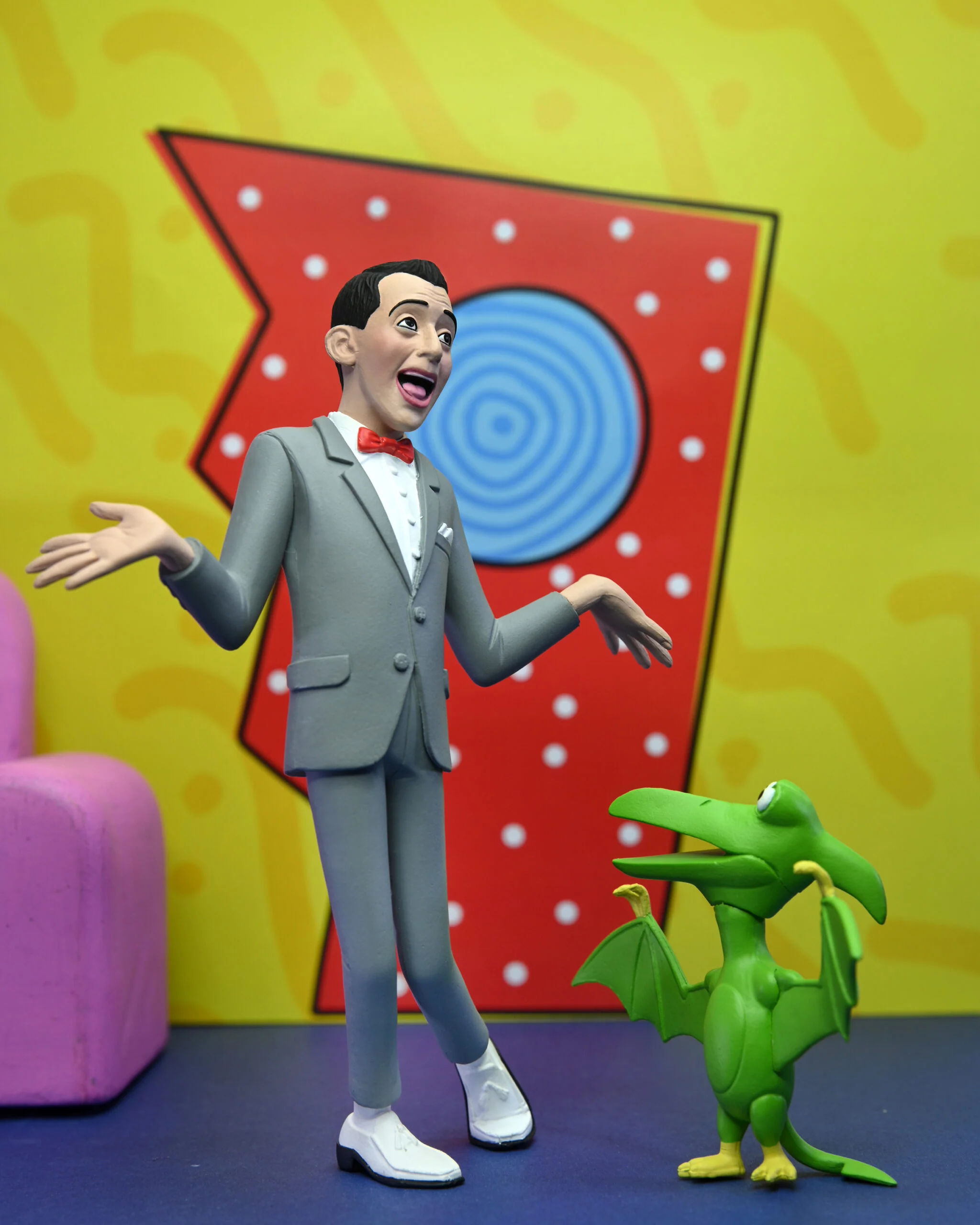 PEE-WEE PLAYHOUSE PEE-WEE HERMAN AND PTERRI ACTION FIGURE - Image 3