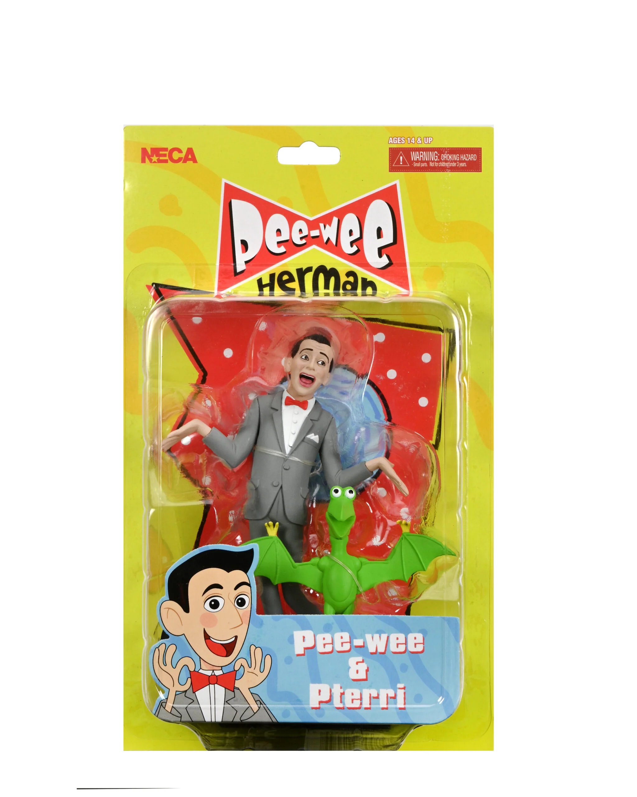 PEE-WEE PLAYHOUSE PEE-WEE HERMAN AND PTERRI ACTION FIGURE - Image 7