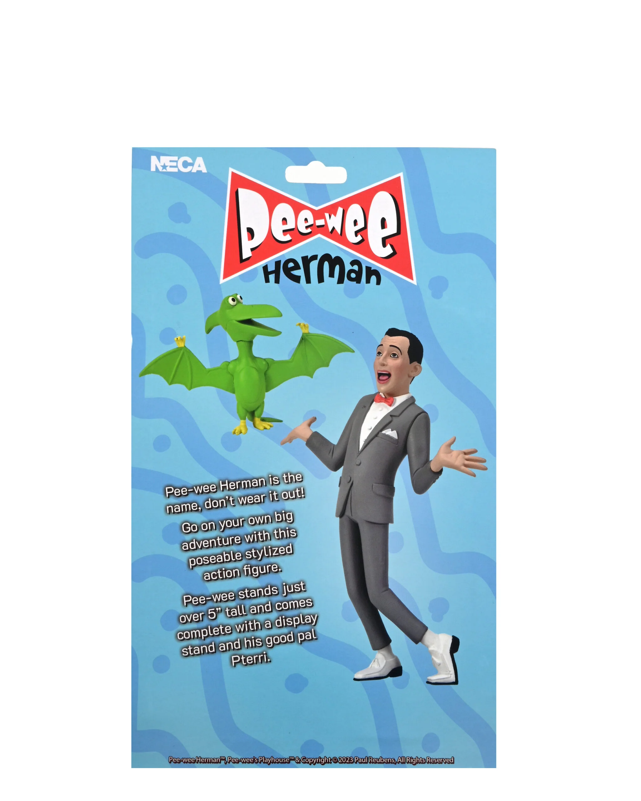 PEE-WEE PLAYHOUSE PEE-WEE HERMAN AND PTERRI ACTION FIGURE - Image 8