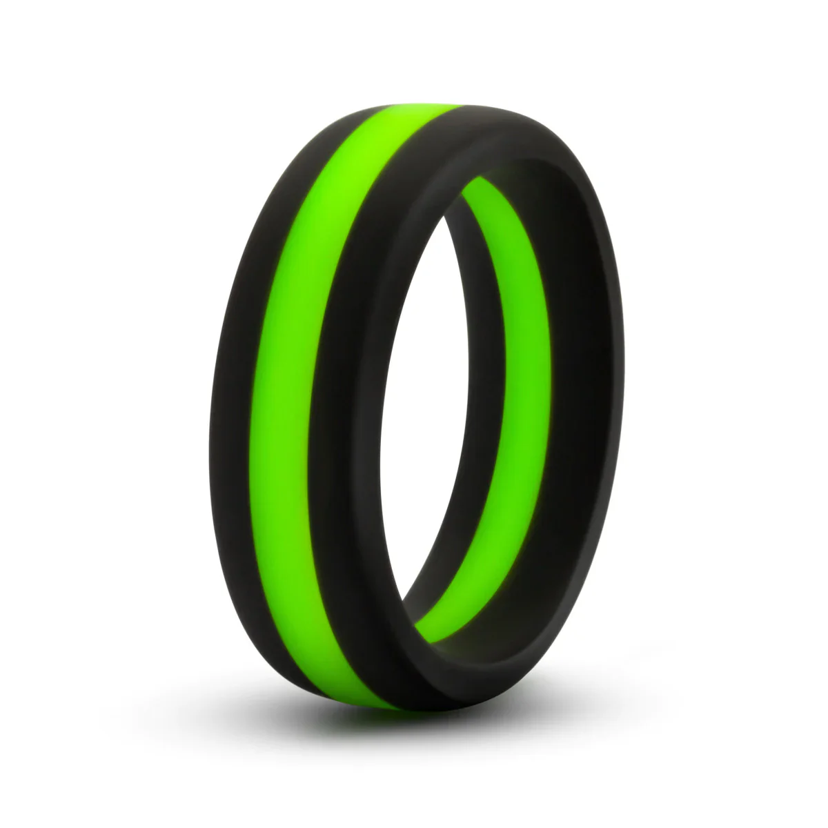 Performance Pro: Green & Black Penis Ring - Image 4