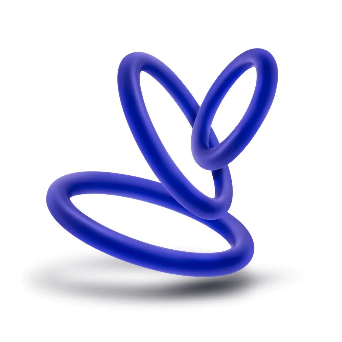 Performance VS4 Indigo Penis Ring Set 3-Sizes - Image 6