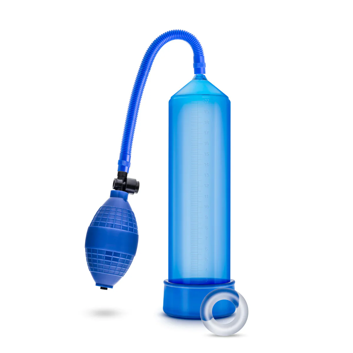 Performance VX101 Beginner's Male Enhancement Blue Penis Pump - Image 4