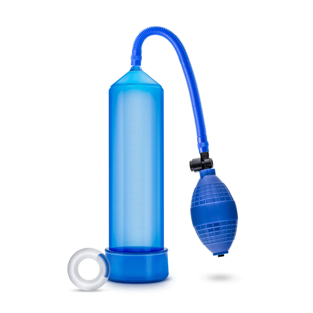 Performance VX101 Beginner's Male Enhancement Blue Penis Pump - Image 5