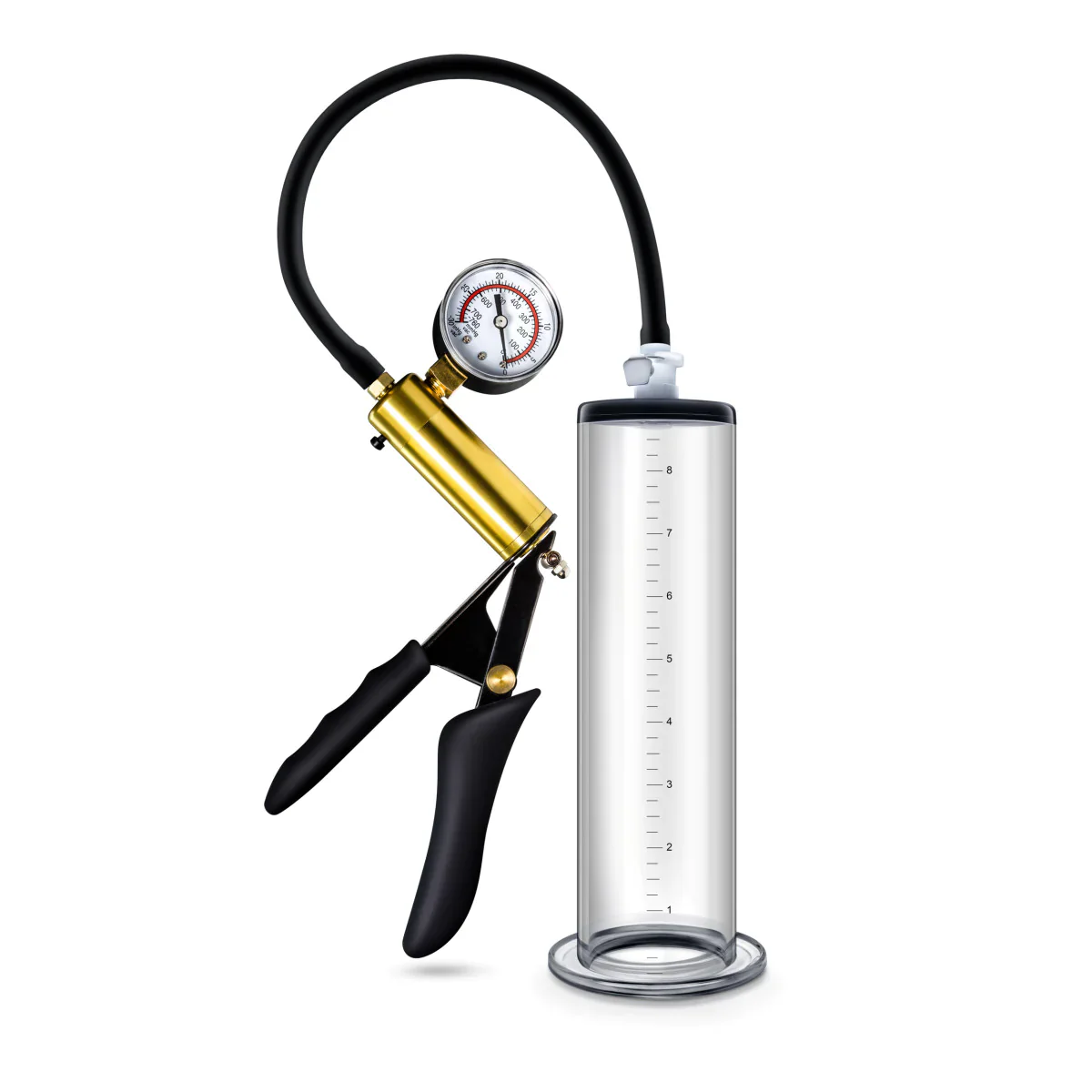 Performance VX6 Vacuum With Brass Pistol & Pressure Gauge Clear Pump - Image 5