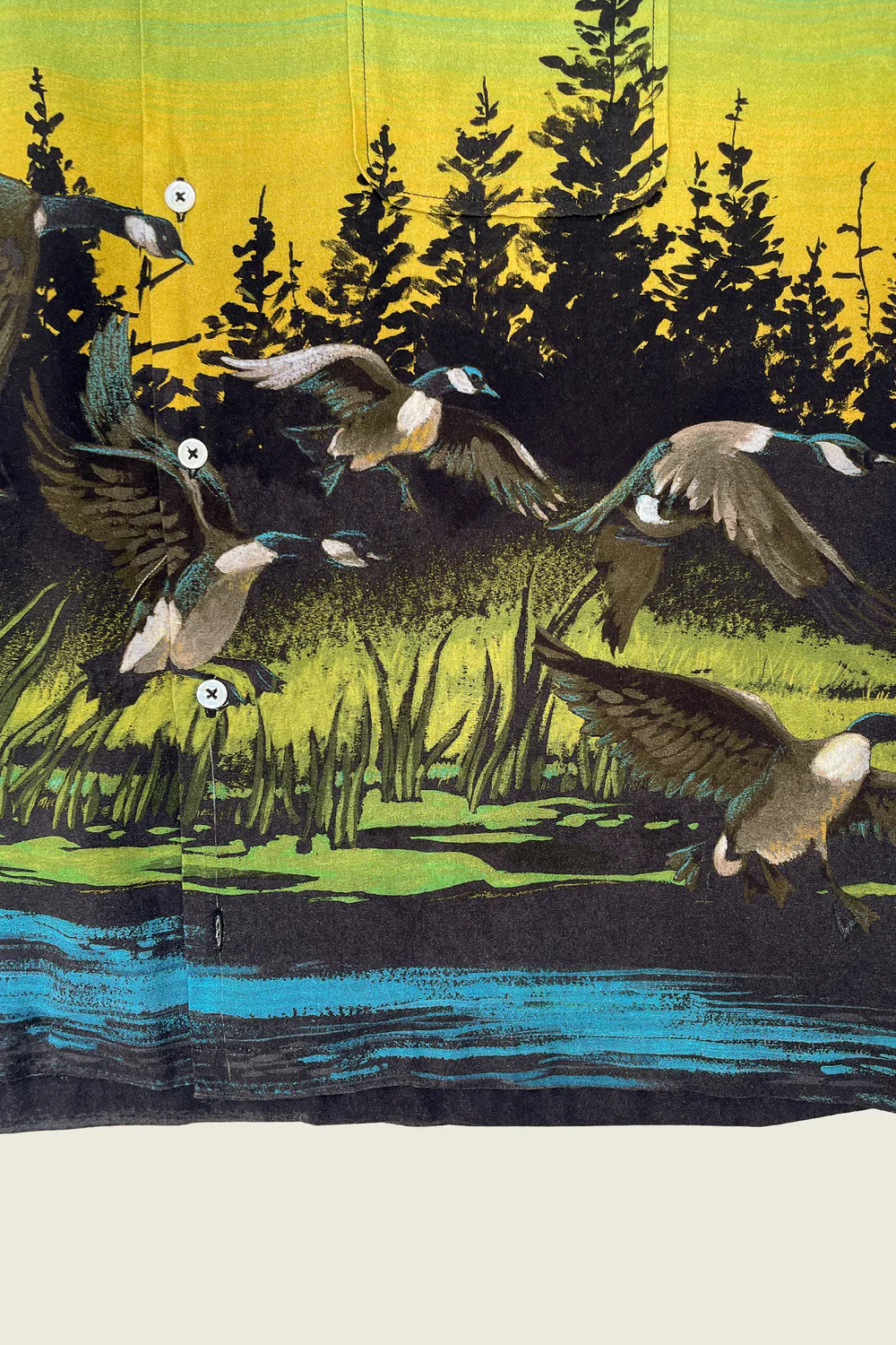 PHIPPS OVERSIZED BOWLING SHIRT LAKE POSTER PRINT - Image 4