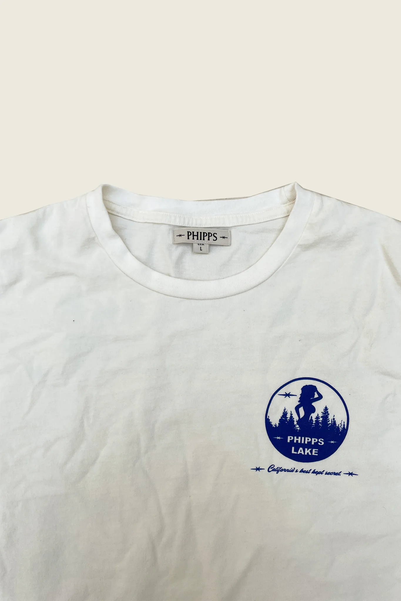 PHIPPS PHIPPS LAKE LONG SLEEVE T WHITE - Image 2
