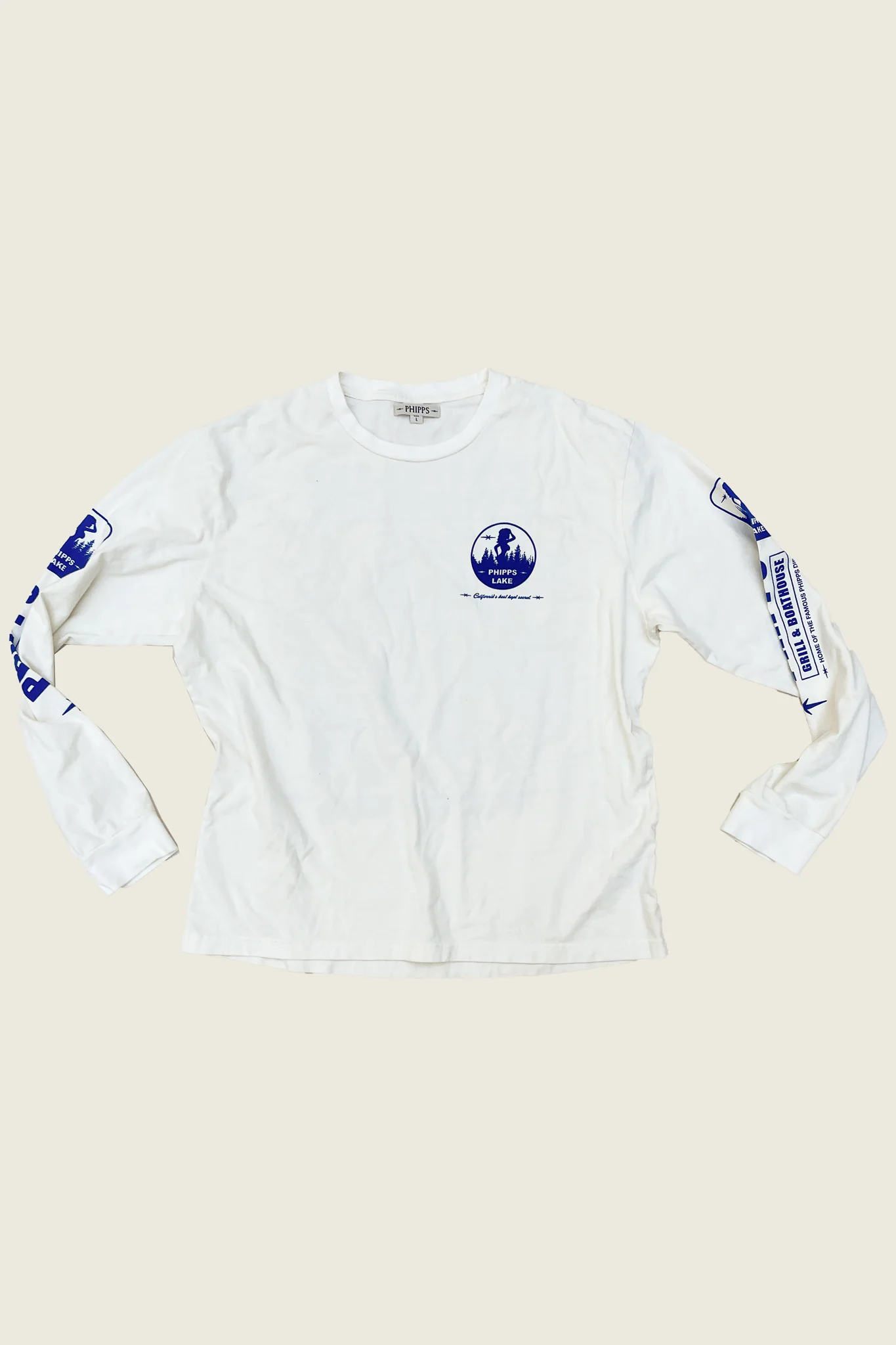 PHIPPS PHIPPS LAKE LONG SLEEVE T WHITE - Image 4