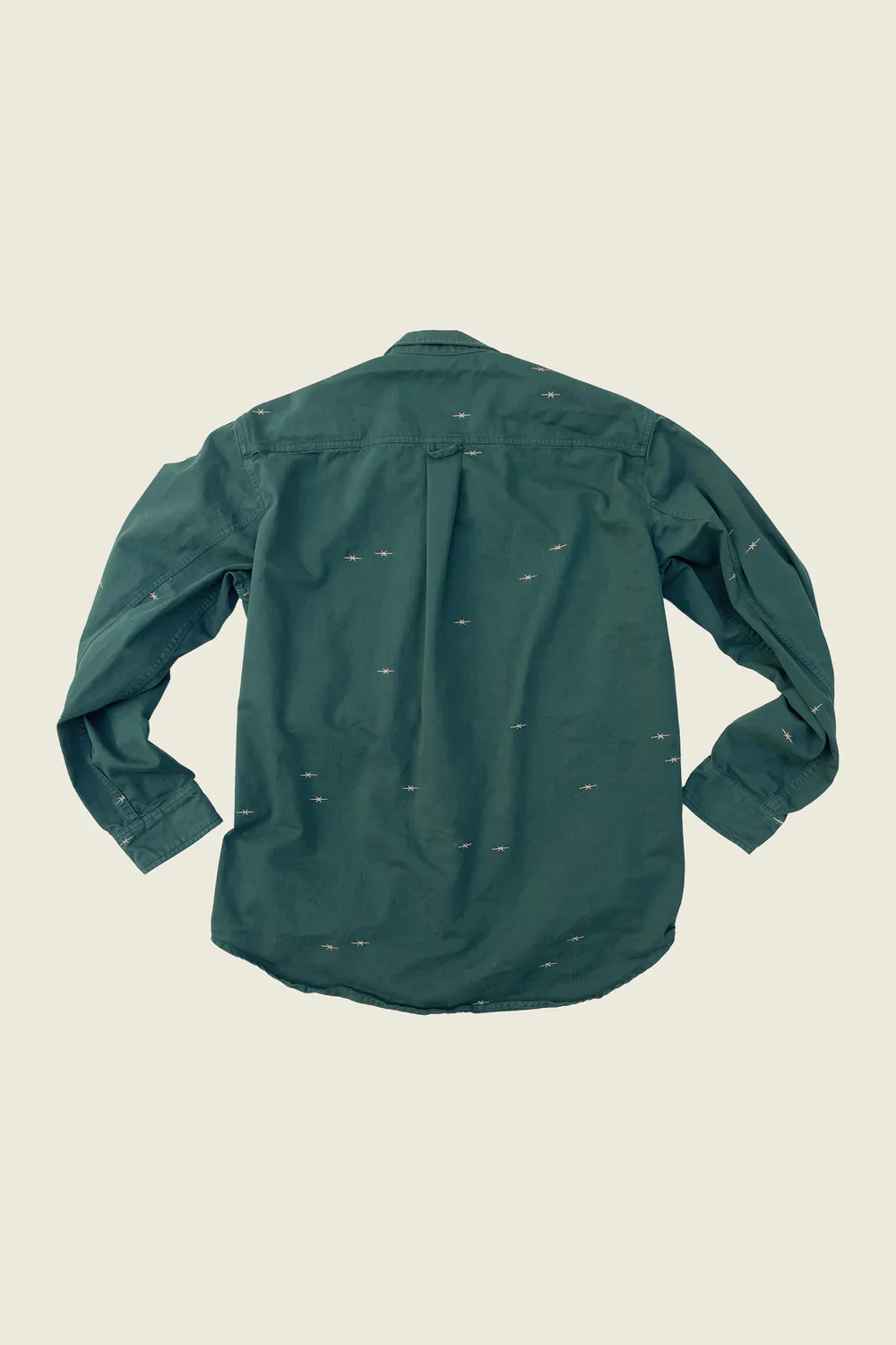 PHIPPS STAR EMBROIDERED FIELD SHIRT GREEN - Image 3