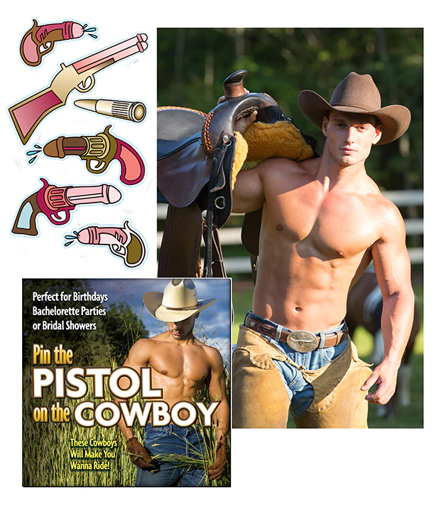 Pin The Pistol On The Cowboy Game - Image 2