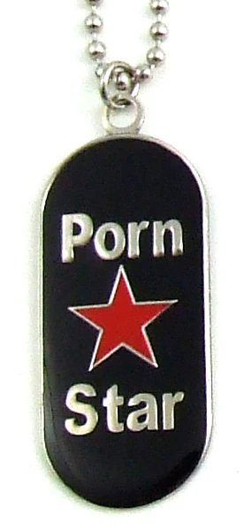 PORN STAR ID TAG Necklace - Image 2