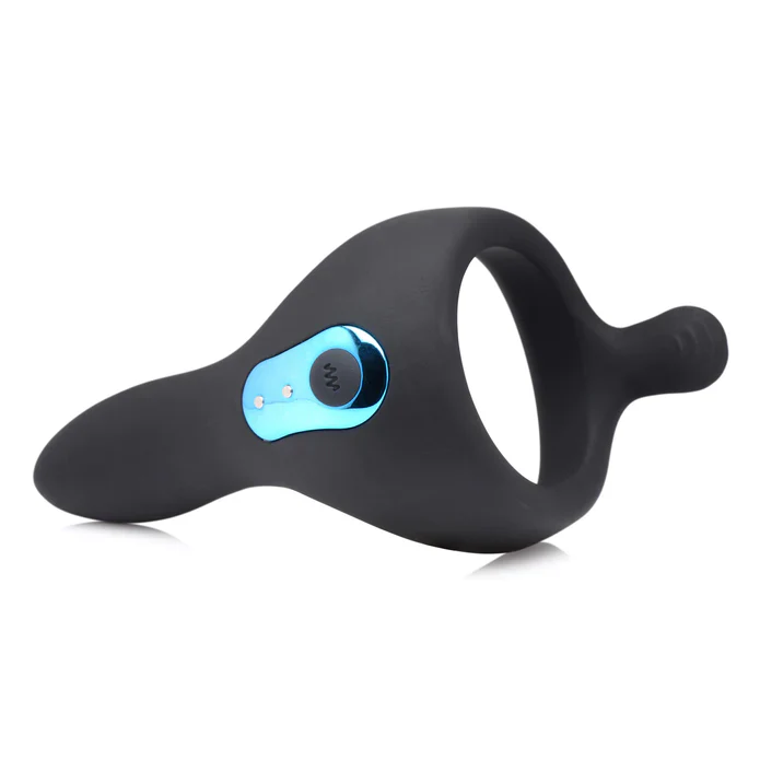 Power Taint 7X Silicone Cock And Ball Ring With Remote - Image 3