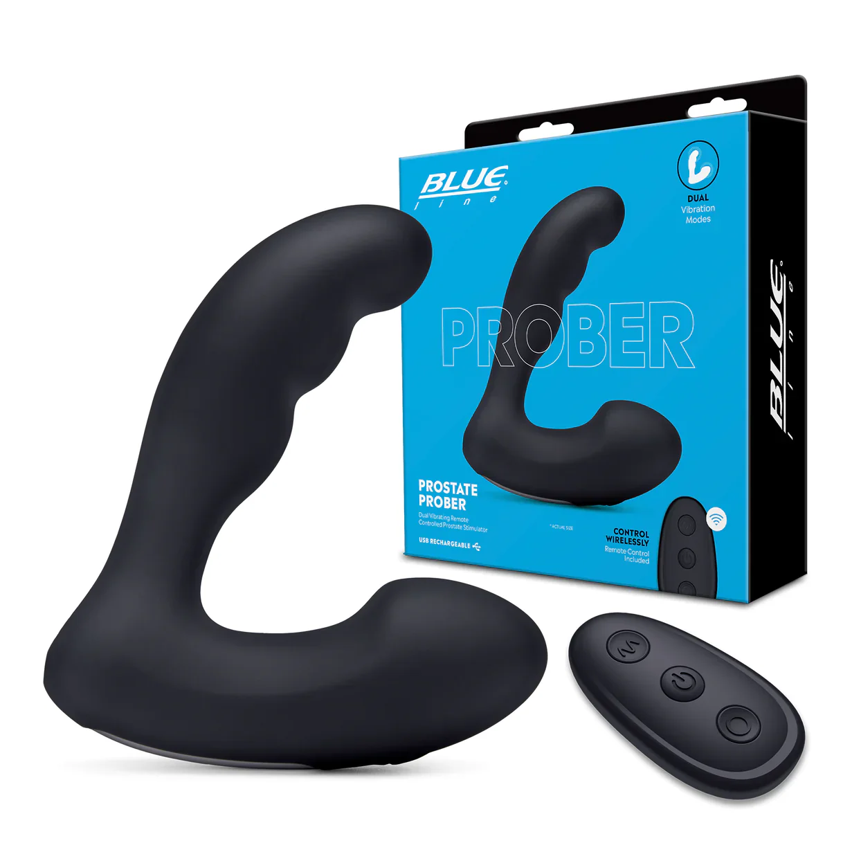 Prober - Dual Vibrating Remote Controlled Prostate Stimulator by Blue Line - Image 2
