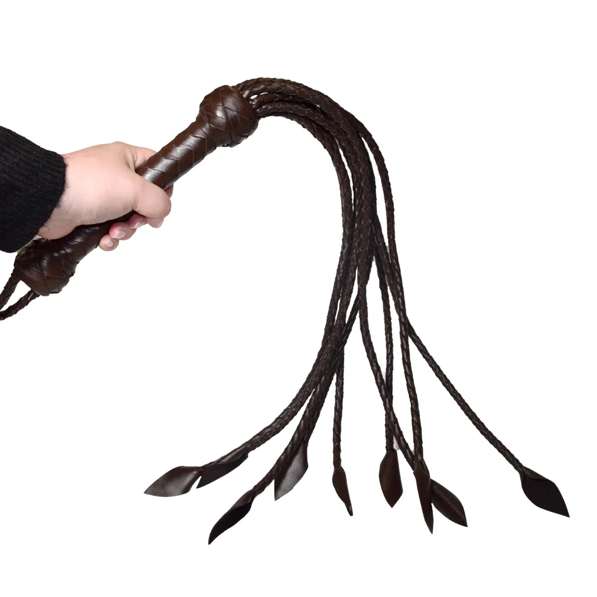 Prowler RED Leather Flogger - Brown - Image 3