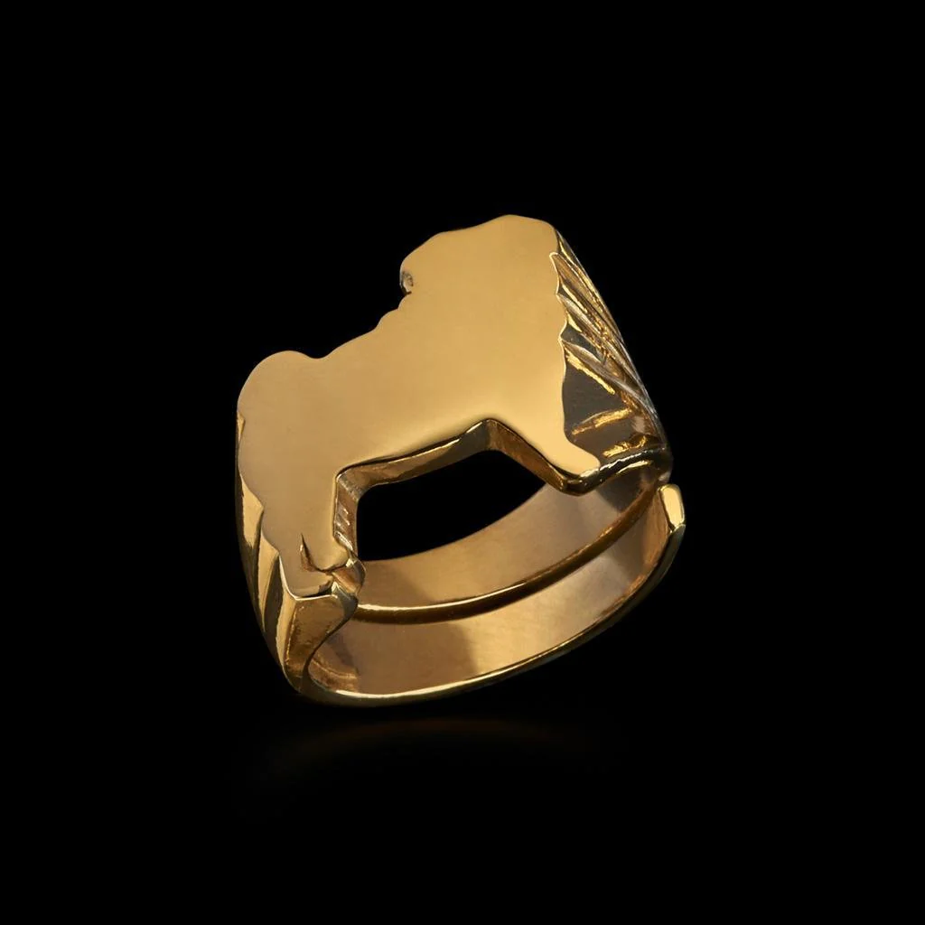 Pug Signet Ring by Jonathan Johnson - Image 4