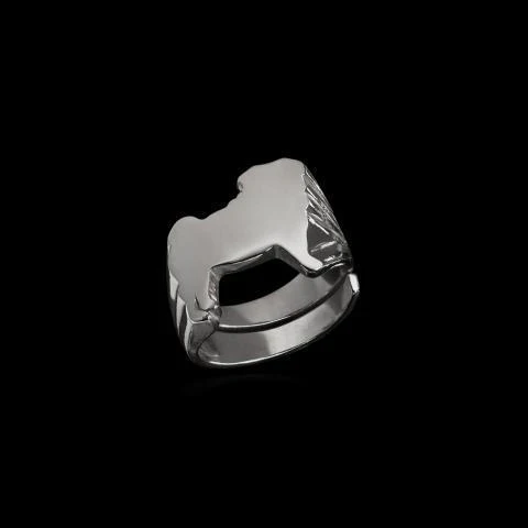 Pug Signet Ring by Jonathan Johnson - Image 5