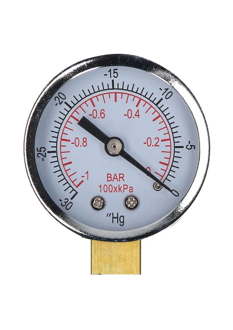 Pumped Lite Beginners Pump with PSI Gage - Black - Image 4