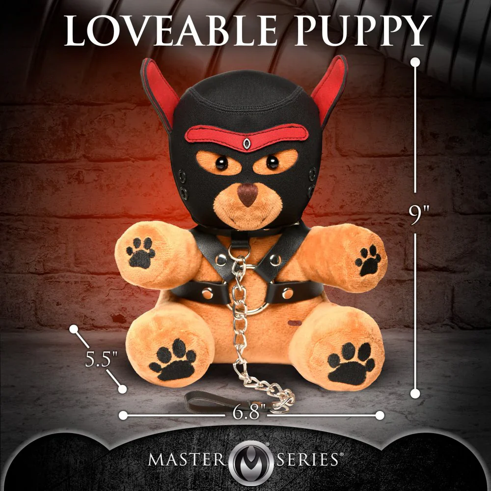 PUP BEAR WITH REMOVEABLE MUZZLE AND HOOD - Image 4