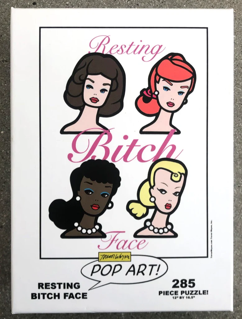 Resting Bitch Face Puzzle By Trevor Wayne - Image 3