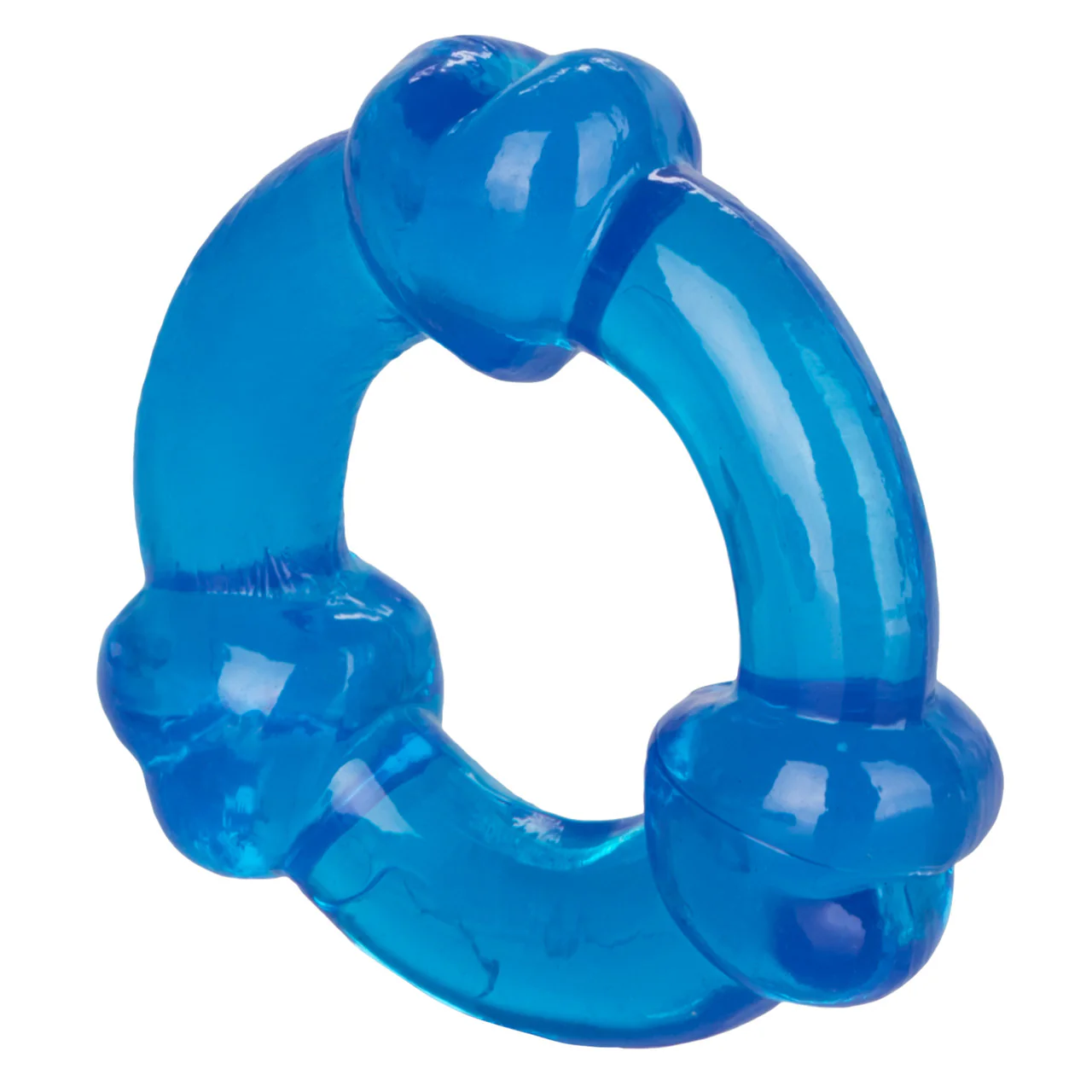 Rings! Magic C Rings Cock Rings (3 Piece Set) - Blue - Image 7