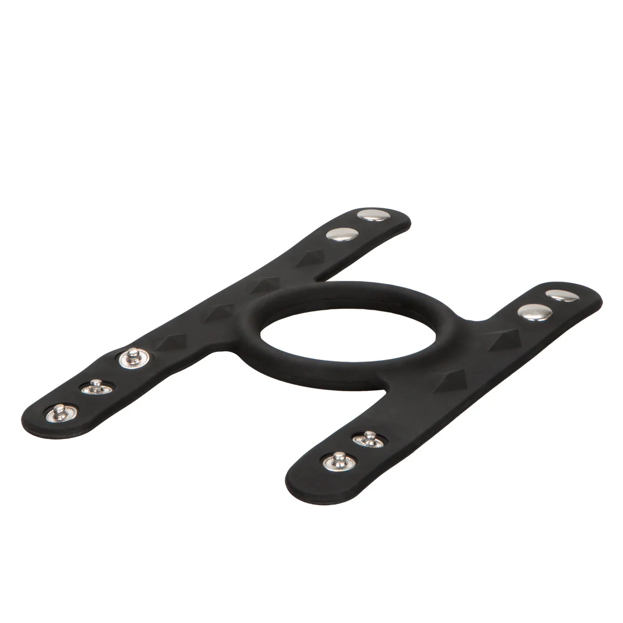 Rings! Silicone Tri-Snap C & B Cage Cock Ring - Image 6