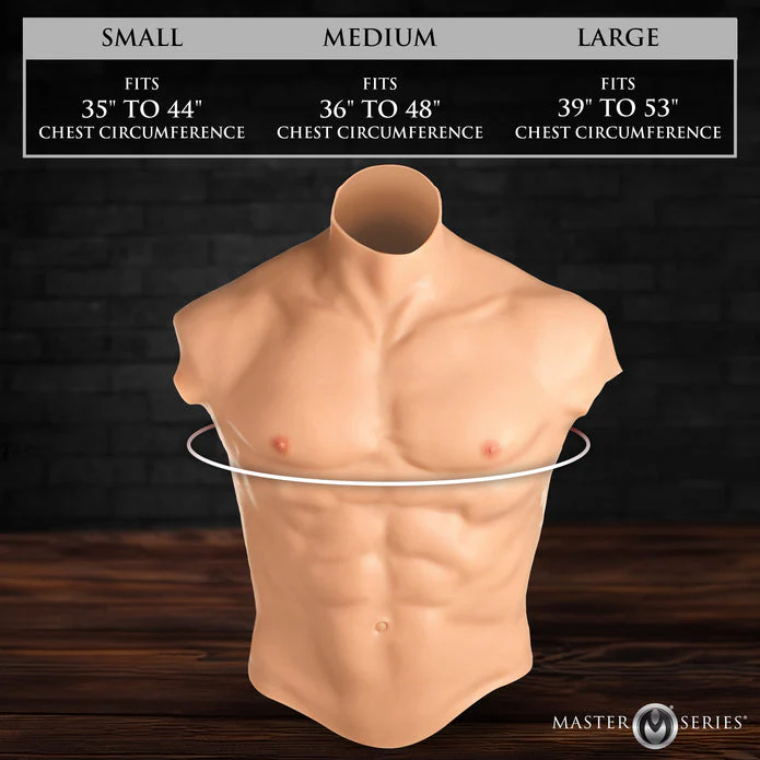 Ripped Silicone Male Chest - Image 5