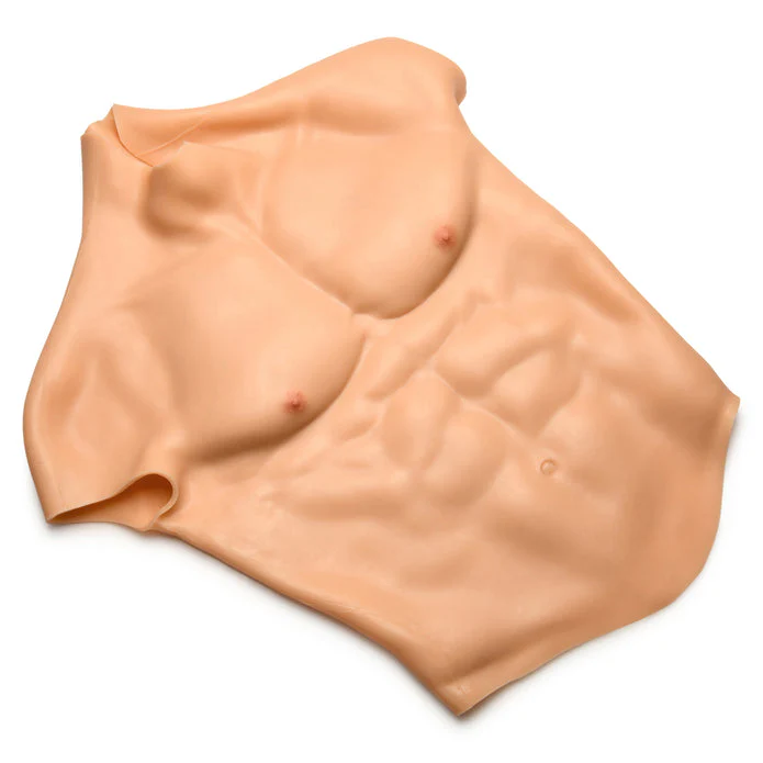 Ripped Silicone Male Chest - Image 6