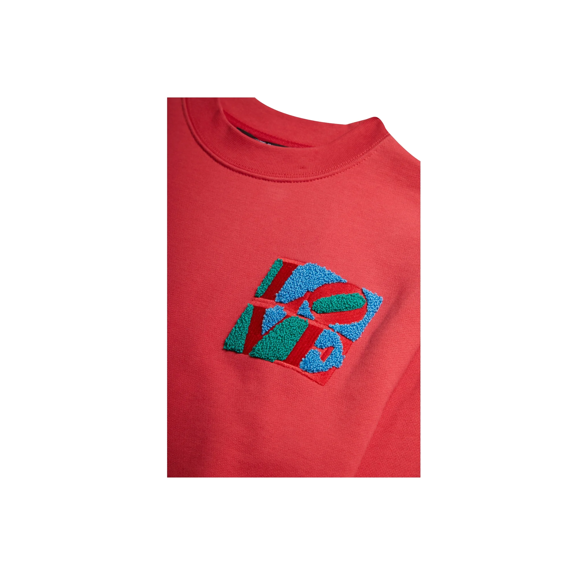 Robert Indiana Love Patch Crewneck Sweatshirt - Image 3