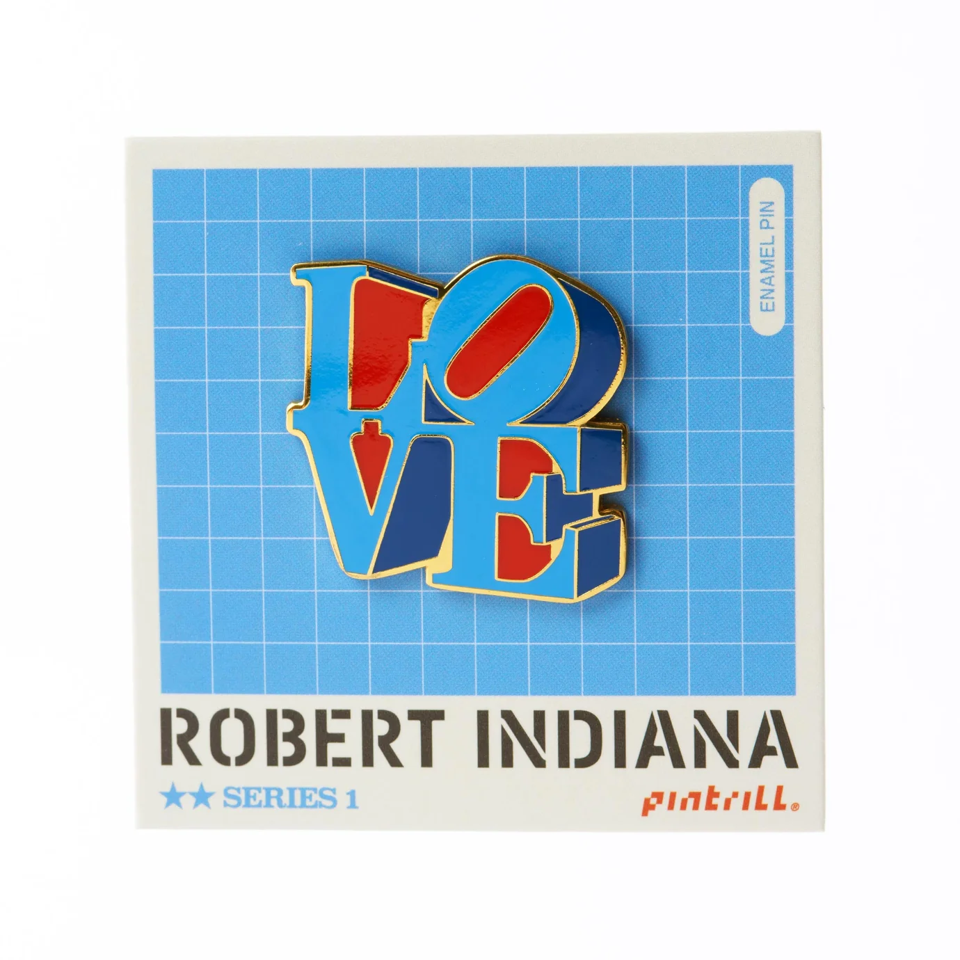 ROBERT INDIANA Love Pin - Enamel - Image 2