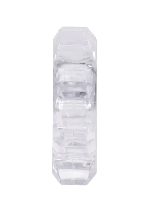 Rock Solid The Gear Cock Ring - Clear - Image 2