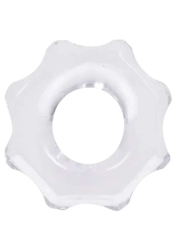 Rock Solid The Gear Cock Ring - Clear - Image 5